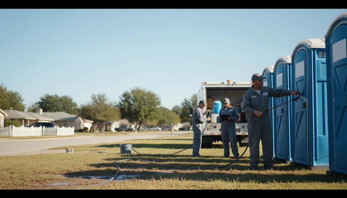 Long-Term Portable Toilet Rental in Nottoway, VA near me